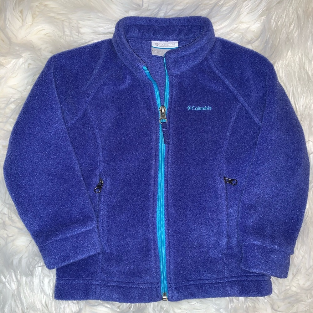 Girls 3T Columbia Fleece Jacket.